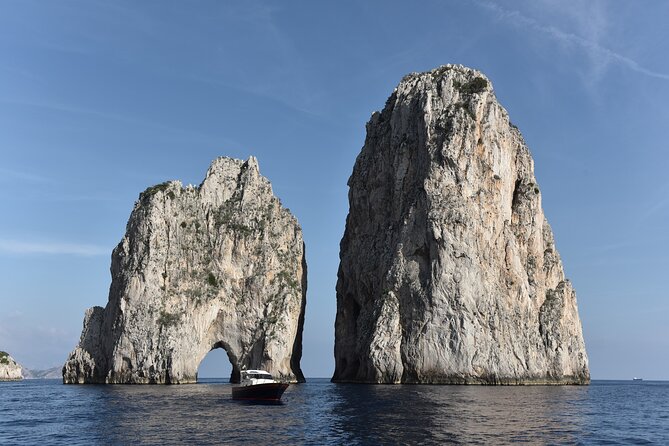 From Sorrento/Nerano: Capri Shared Tour - without pick up - Six free hours on Capri requires a firm plan