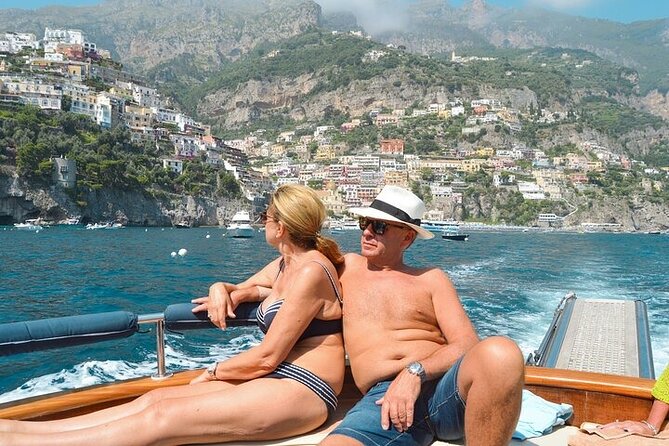 From Sorrento or Positano: Amalfi Coast Private Boat VIP Tour - Swimming and snorkeling from the boat