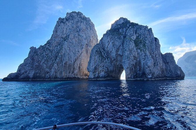 From Sorrento or Positano: Capri Island Private Boat VIP Tour - Going ashore in Capri