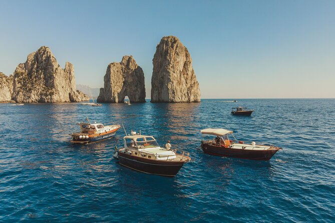 From Sorrento or Positano: Capri Island Private Boat VIP Tour - Circling Capri by boat