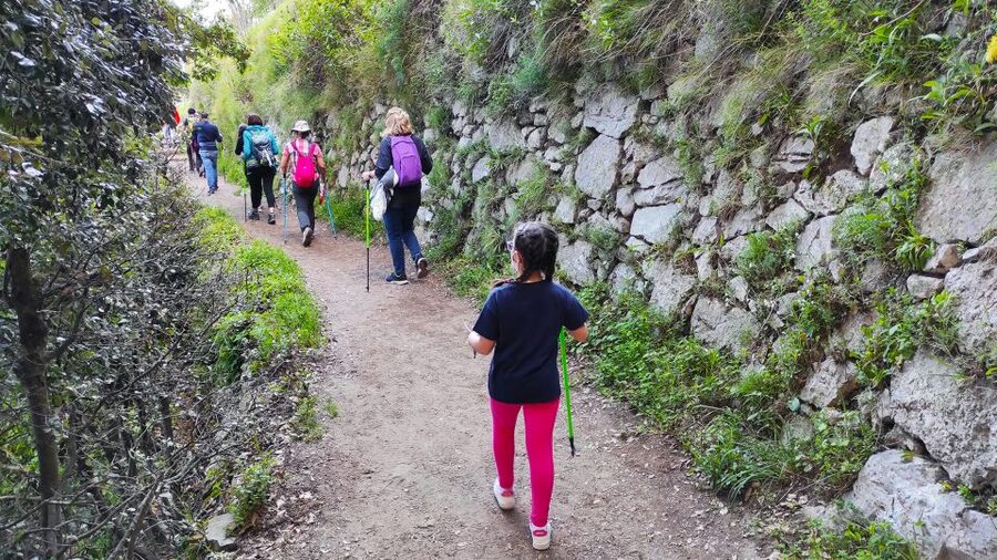 From Sorrento: Path of the Gods Hike with Tasting Stop - Views toward Punta Campanella, Li Galli, and Capri