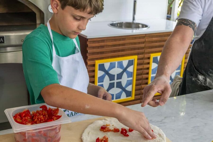 From Sorrento: Pizza-Making Class w/ View of Mount Vesuvius - Why Families and Couples Fit This Class