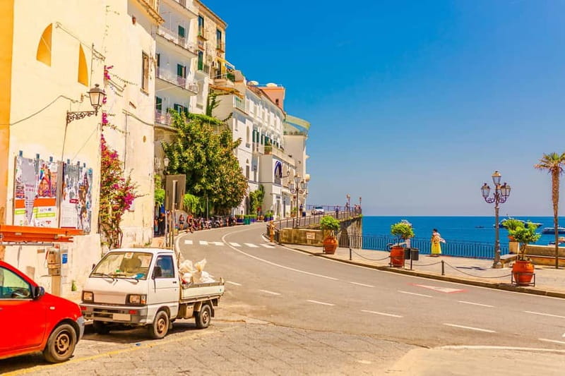 From Sorrento: Positano, Amalfi, & Ravello Amalfi Coast Tour - Positano: colorful streets and a steep walk
