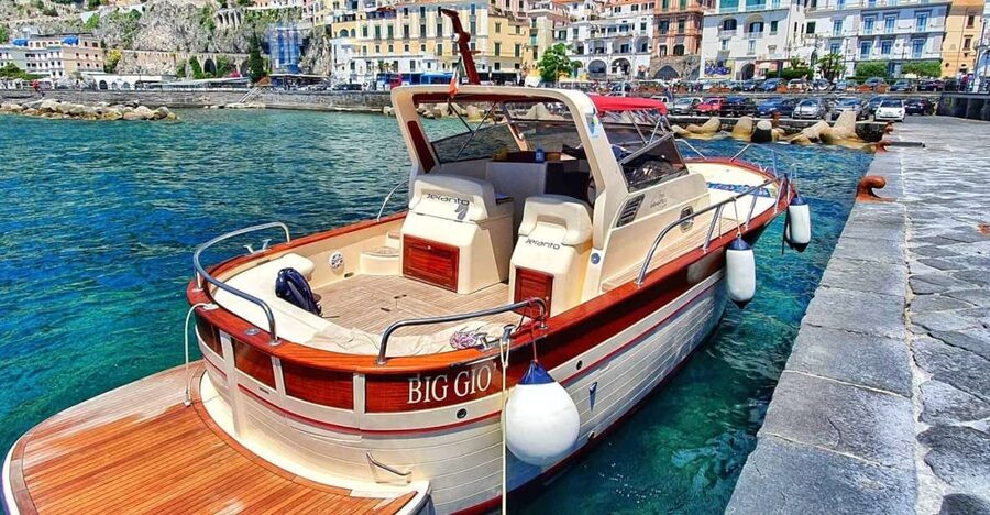 From Sorrento: Positano and Amalfi Boat Trip with Transfer - Positano: beautiful, steep, and busy