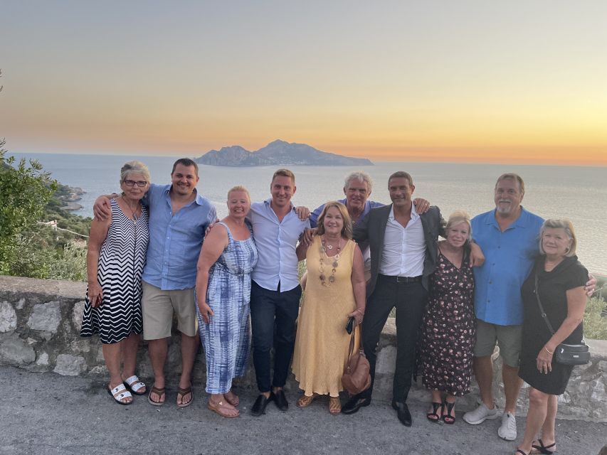 From Sorrento: Private Amalfi Coast Sunset Tour by car - The coastal road and its panoramic terraces
