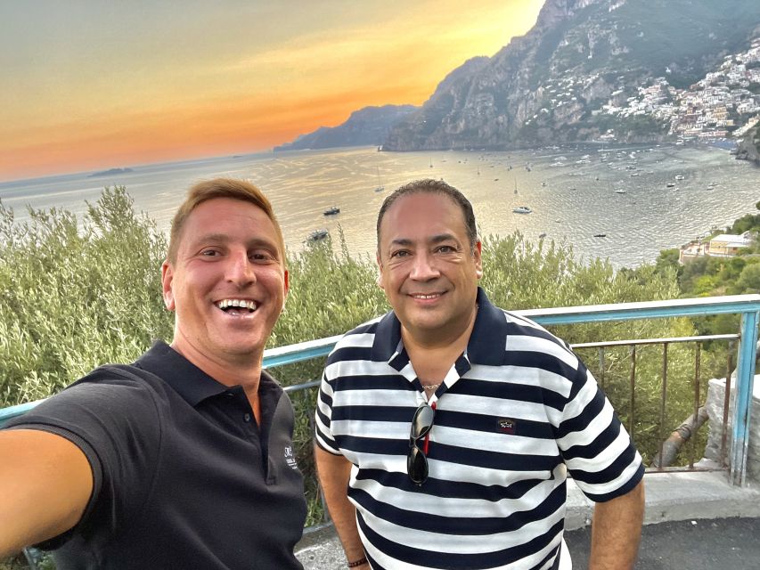From Sorrento: Private Amalfi Coast Sunset Tour by car - Shopping, aperitivo, and the la dolce vita finish