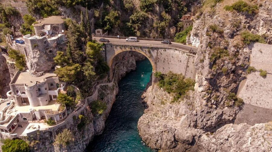 From Sorrento: Private Amalfi Coast Tour with Emerald Cave - Positano gives you the first big view
