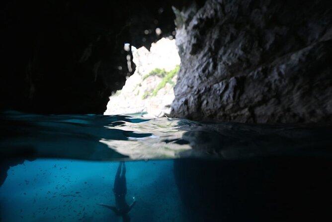 Full-Day Amalfi Coast Private Boat Tour from Sorrento or Positano - Swimming, snorkeling, and time on the water