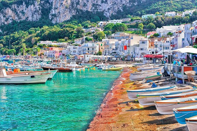 Full Day Private Boat Tour of Capri from Sorrento - Three hours at Marina Piccola