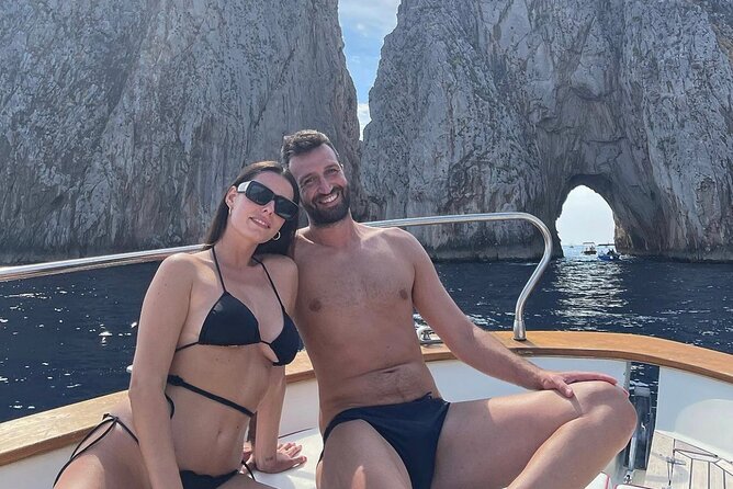 Full day Private Capri boat tour from Positano - Swimming, drinks, and equipment