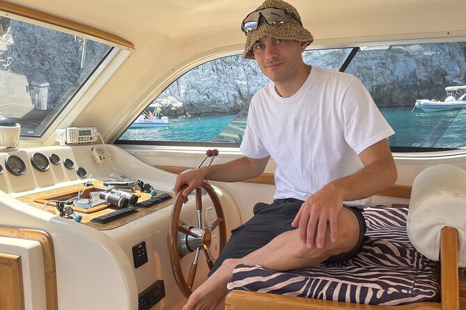 Full-Day Private Guided Boat Tour in Capri - The Blue Grotto, with an extra cost