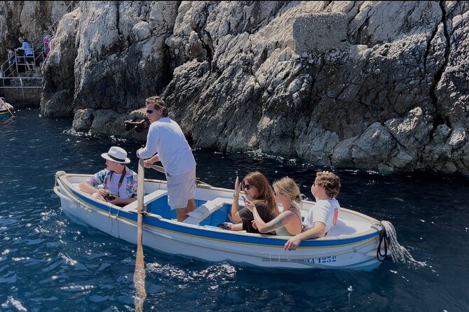 Full-Day Private Guided Boat Tour in Capri - Swimming at the Green Grotto