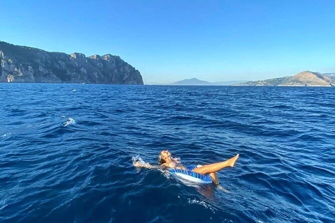 Full Day Private Guided Boat Tour of the Capri Coast - What is included on the boat