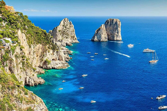 Full Day Tour of Amalfi Coast and Capri - The Blue Grotto and its tiny entrance