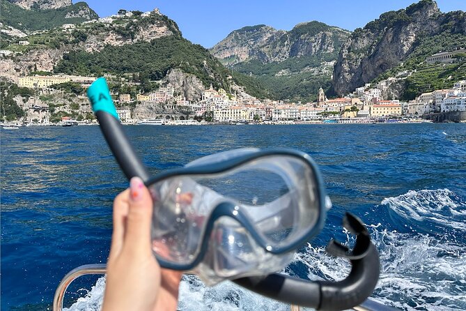 Half-Day Amalfi Coast Boat & Snorkeling Small Group Tour - Key points at a glance