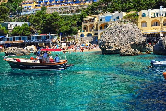 Half day around Capri (4 hours) - Capri from the water in four hours