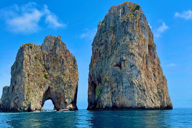 Half-day private boat tour of Capri - Fortini Coastal Walk and Capri’s western cliffs