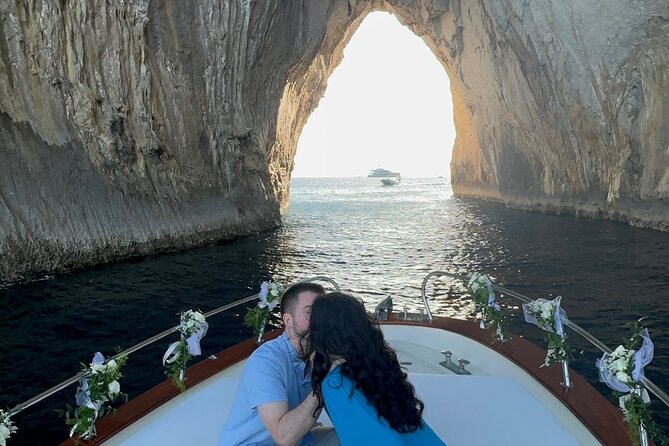 Half Day Private Boat Tour of Capri - Green Grotto and Red Grotto