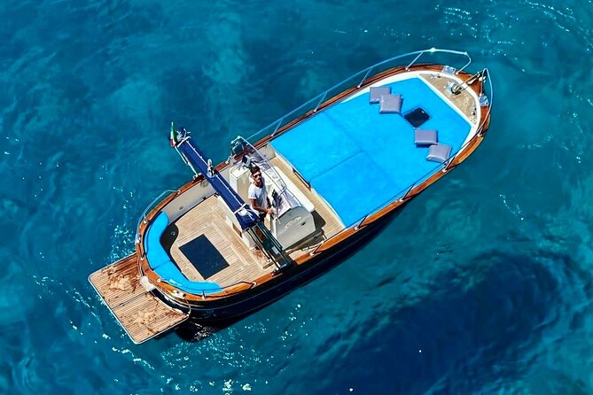 Half day tour of Capri by private boat - The Green Cave and Coral Cave