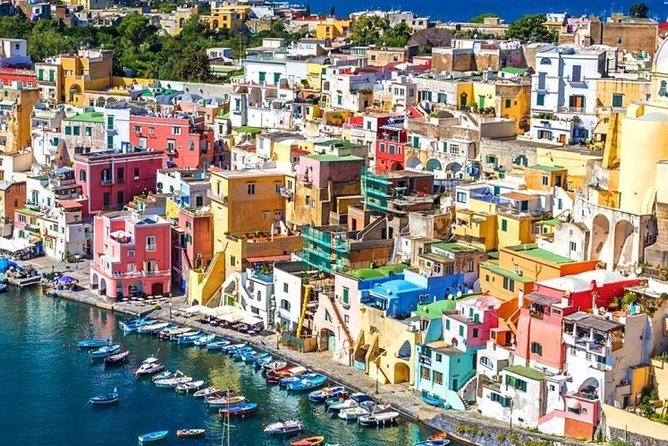 Ischia and Procida Boat Tour: Small-Group from Sorrento - Aragonese Castle is the Ischia landmark to watch for