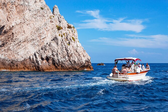 Ischia and Procida Boat Tour: Small-Group from Sorrento - The Green Cave turns a sightseeing stop into a swim