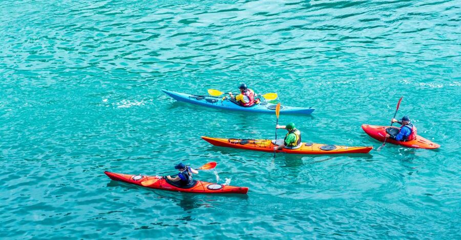 Kayak experience - Seeing Sorrento From the Mediterranean