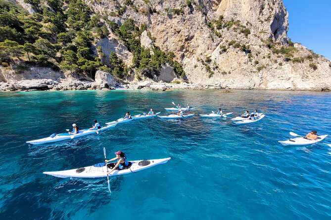 Kayak tour in Capri between caves and beaches. Photos included. - Marina Piccola is the launch point