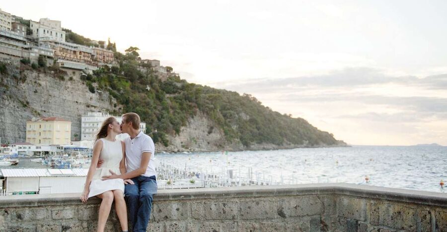 Make Sorrento Unforgettable: Private Photoshoot - Starting by the lift to Sorrento Marina