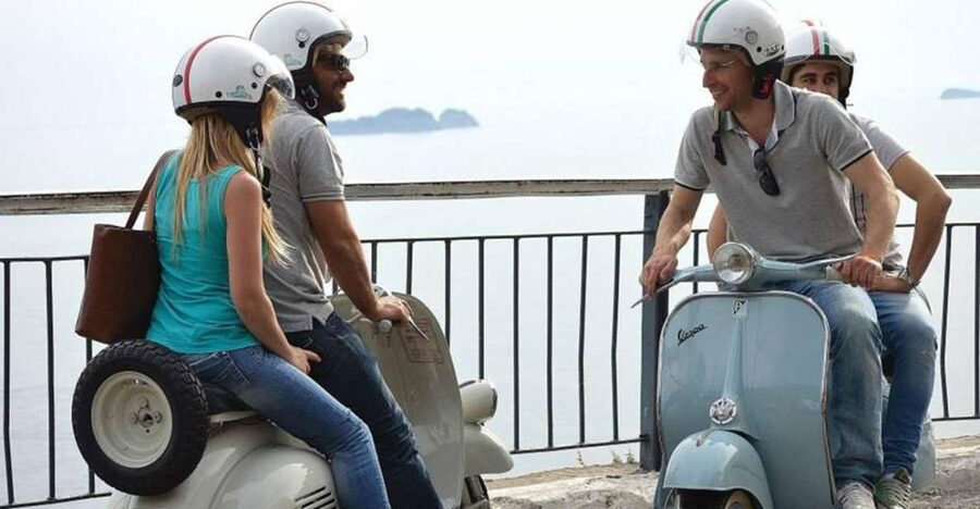 Naples/Sorrento/Positano: Private Amalfi Coast Tour by Vespa - Leaving Sorrento and reaching Positano