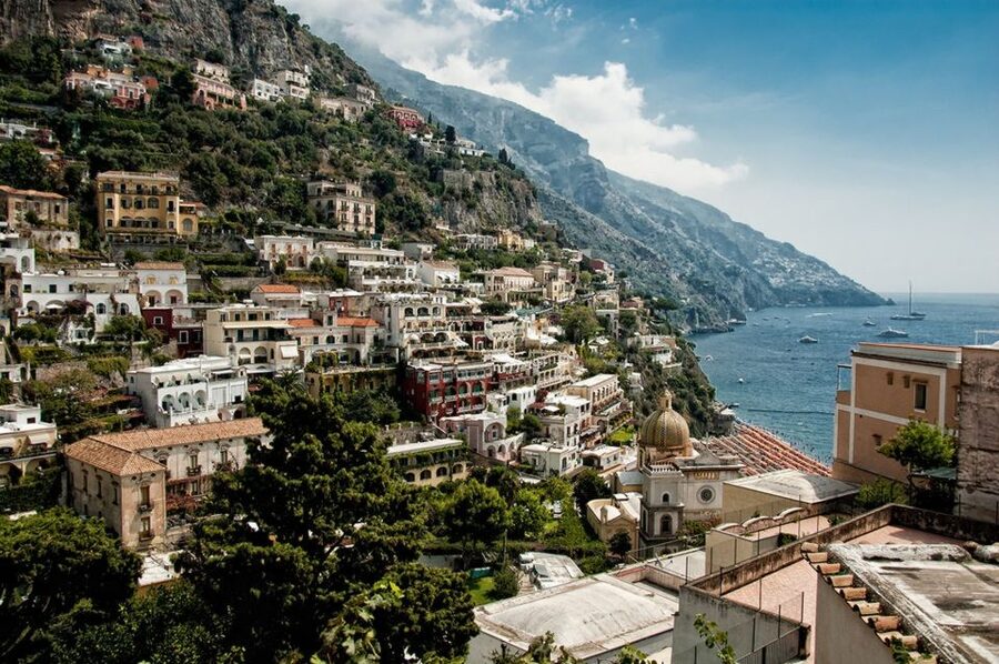 Naples/Sorrento/Positano: Private Amalfi Coast Tour by Vespa - Coastal terraces, orange juice, and photo stops