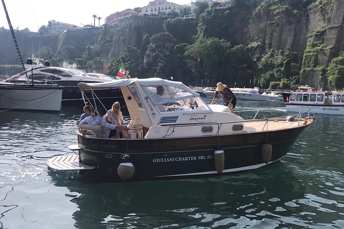 One day tour Capri - Emerald Grotto and the clear-water stop