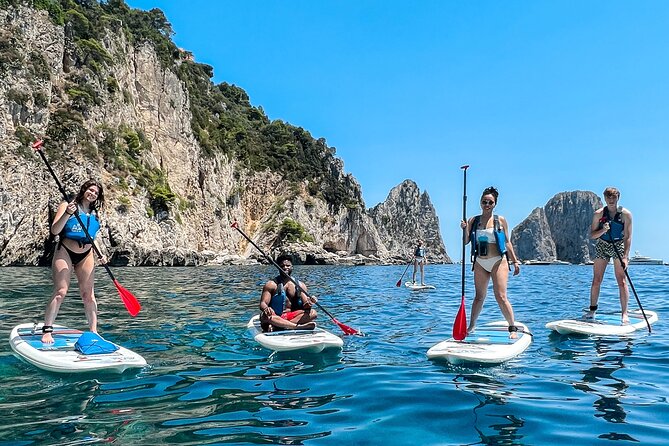 Paddleboard in Capri between caves and beaches. Photos included! - Grotta dell’Acqua and the smaller sea-level cave