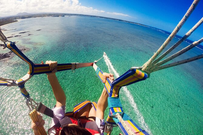 Parasailing Flight Adventure in Amalfi Coast - Getting fitted for the flight