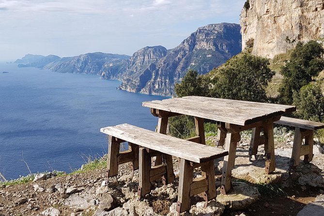 Path of the Gods Hiking Day Tour from Sorrento - Views toward Capri and the Amalfi Coast