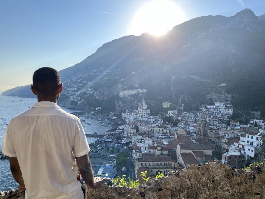 Photo Shoot Amalfi - The belvedere lift and the wider coastal view