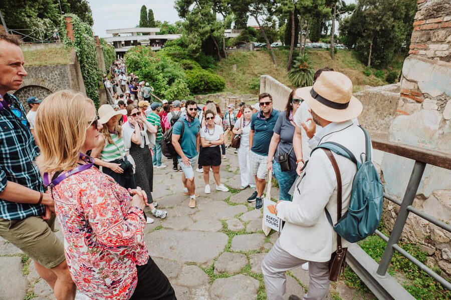 Pompeii and Herculaneum small group excursion from Sorrento - Meeting in central Sorrento