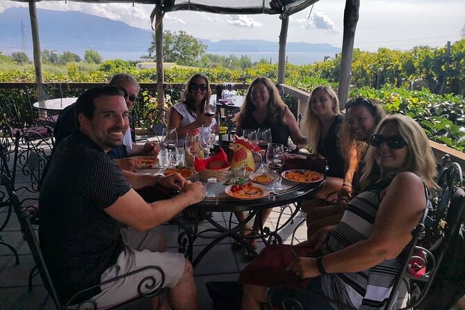 Pompeii, Vesuvius & Wine Tasting - A two-hour tasting at Cantina Del Vesuvio