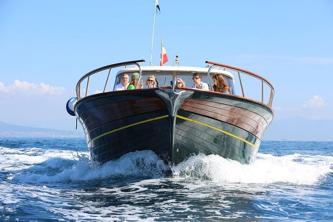 Positano & Amalfi Boat Tour from Sorrento: Swim & Light Lunch - Starting at 8:15 AM in central Sorrento