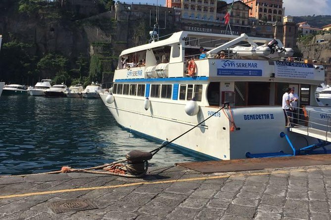 Positano & Amalfi Day Cruise From Sorrento, Seiano or C.Stabia - Amalfi: more room to wander, but watch the clock