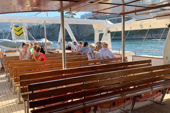 Positano & Amalfi Day Cruise From Sorrento, Seiano or C.Stabia - How the price compares with a small boat