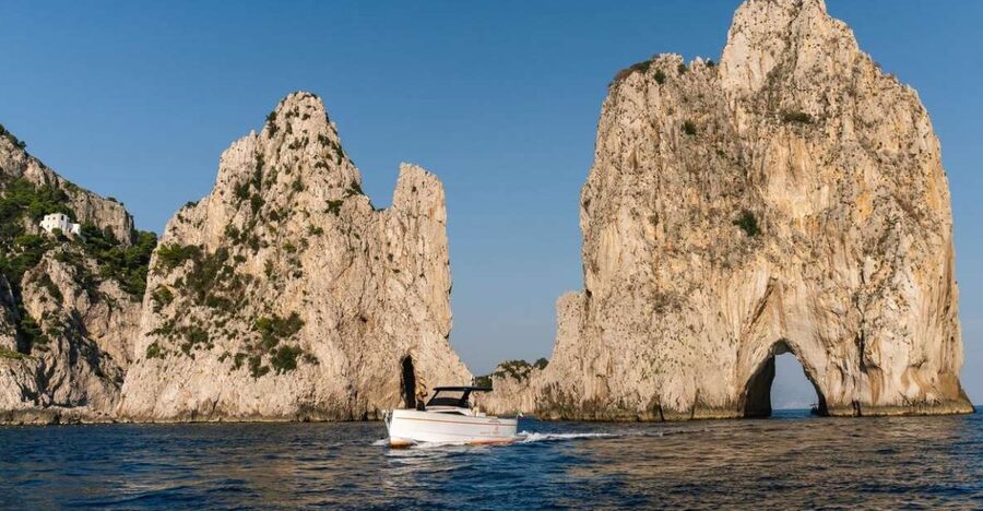 Positano: Boat Tour of Capri with Drinks and Snacks - Key points to know before booking