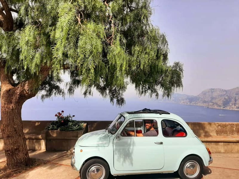Positano/Praiano: Iconic Fiat 500 Private Amalfi Coast Tour - The included smartphone photo session