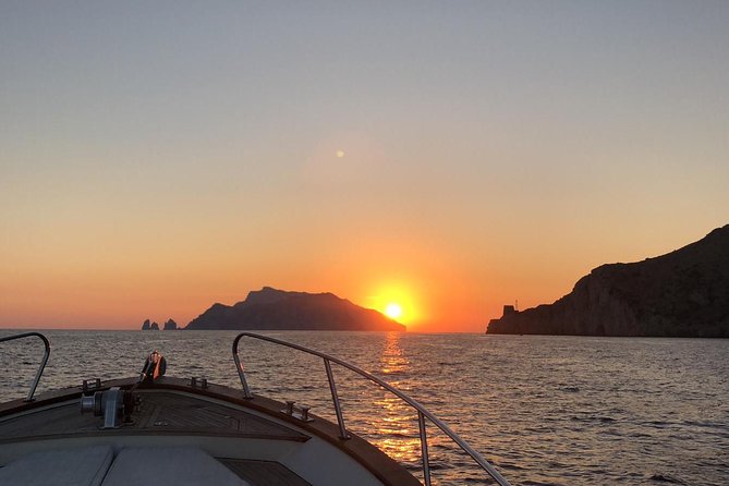 Positano Sunset Cruise - Praiano: a quick swim in clear water