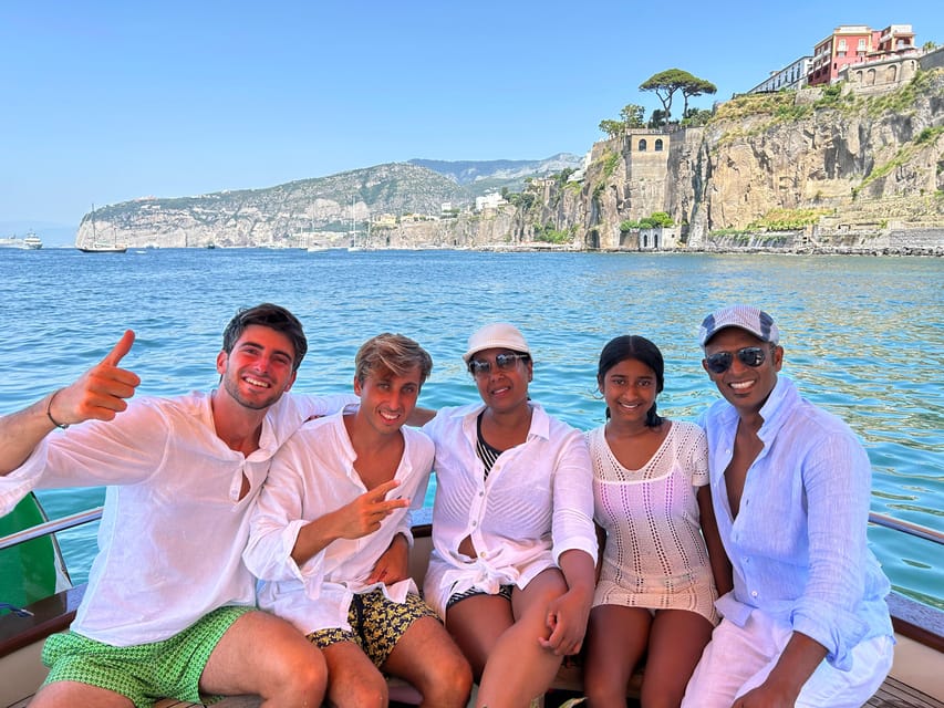 Private 2-Hour Boat Tour Along the Sorrento Coast - What is included on board