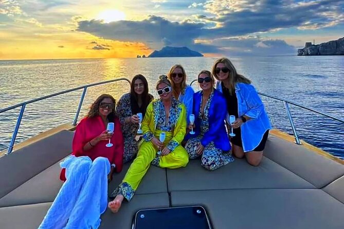 Private 4-Hour Boat Tour to Capri island with limoncello tasting - Leaving Sorrento for Capri by boat