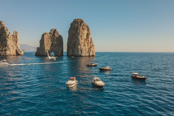 Private 4-Hour Boat Tour to Capri island with limoncello tasting - Marina Grande and a Roman villa from the sea