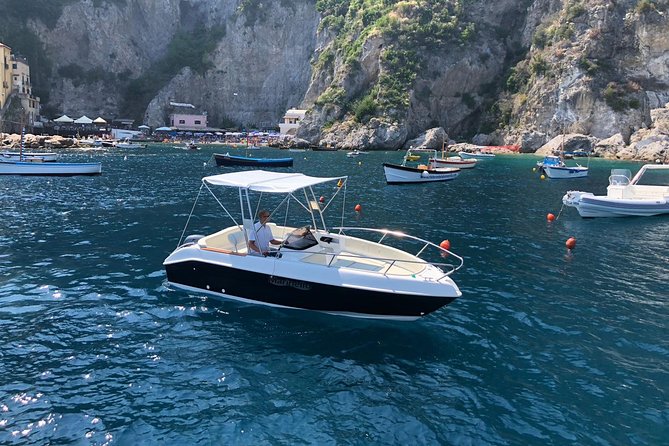 Private Amalfi Coast Mini-Motor Boat Excursion from Amalfi Coast Towns - Amalfi and Positano for shore time