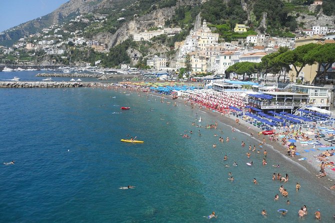 Private Amalfi Coast Mini-Motor Boat Excursion from Amalfi Coast Towns - Cruising past watchtowers and cliff villages