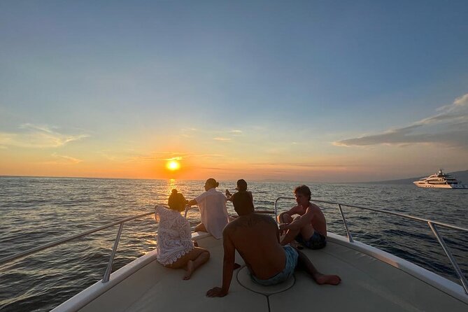 Private Amalfi Coast Sunset Boat Tour - Swimming and snorkeling in the evening light