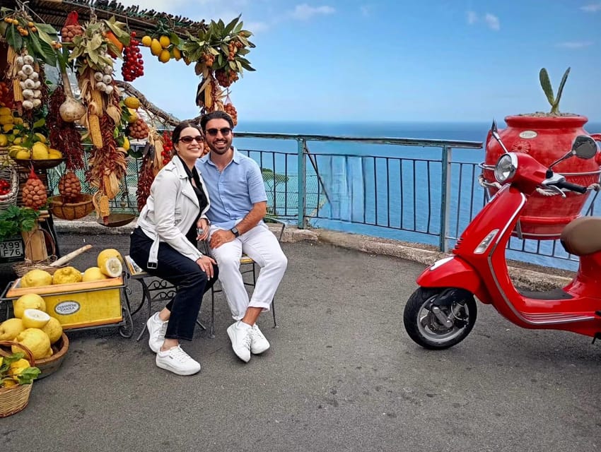 Private Amalfi Coast Tour by Vespa - Self driven option - Ravello and the Emerald Cave option